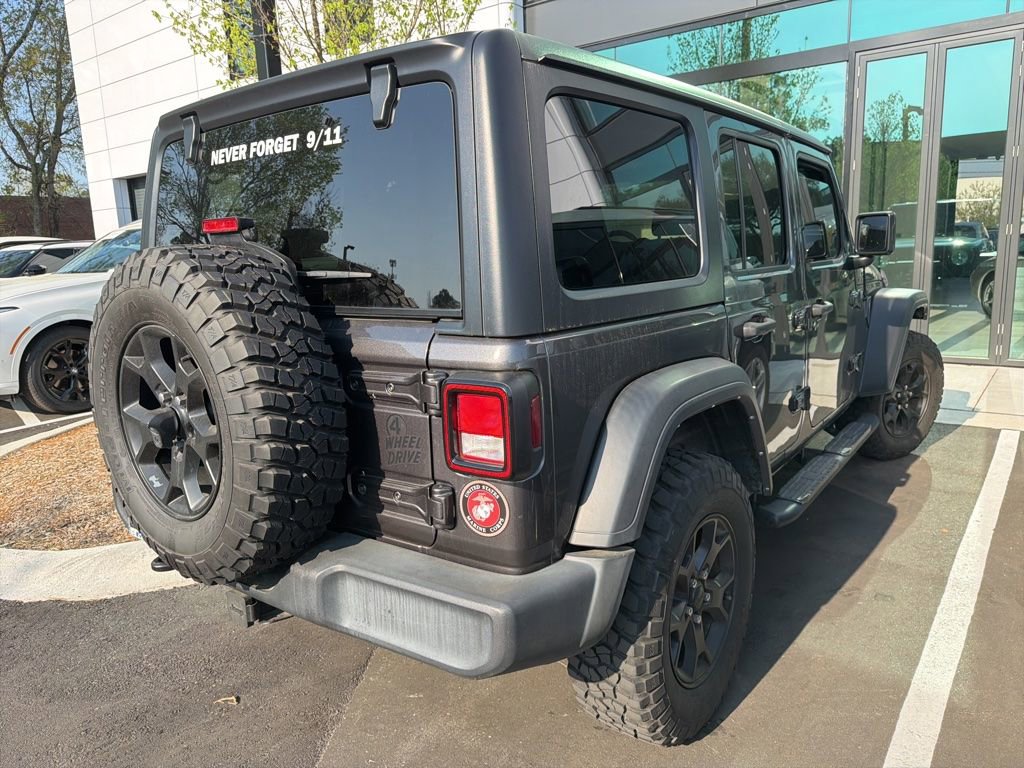 Used 2022 Jeep Wrangler Unlimited Sport image 3