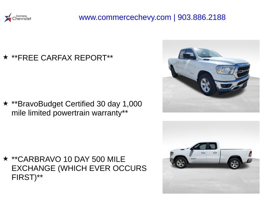 Used 2022 RAM 1500 Big Horn image 4