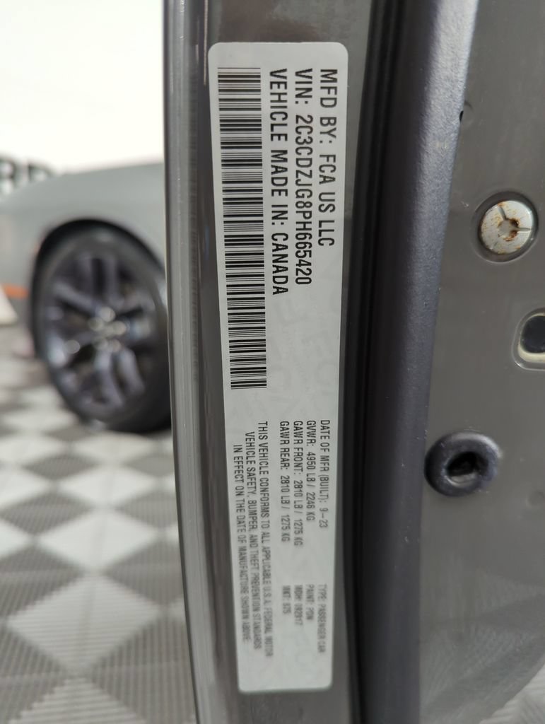 Used 2023 Dodge Challenger GT w/ Blacktop Package RWD image 24