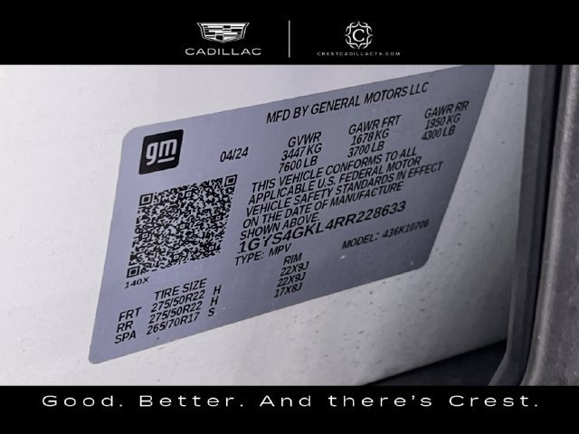 Certified 2024 Cadillac Escalade Sport Platinum AWD/4WD image 33