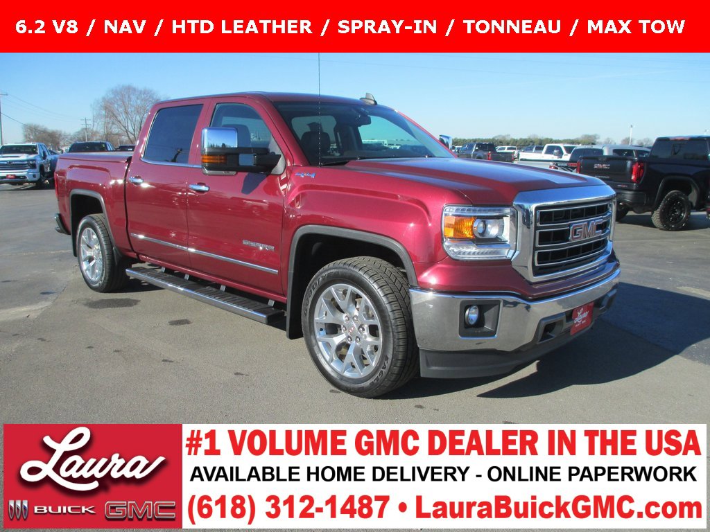 Used 2015 GMC Sierra 1500 SLT w/ SLT Crew Cab Value Package