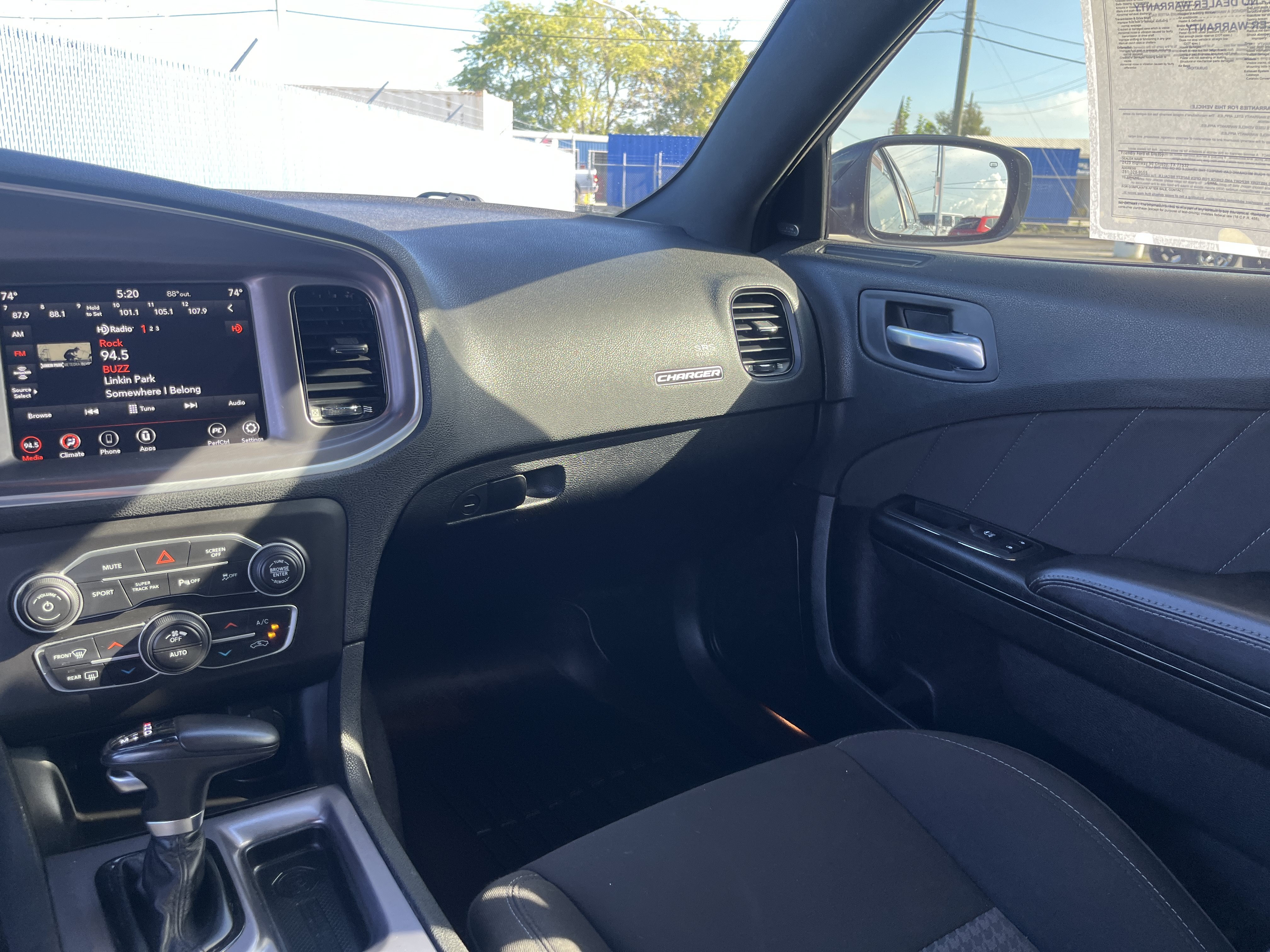 Used 2021 Dodge Charger R/T w/ Blacktop Package RWD image 27
