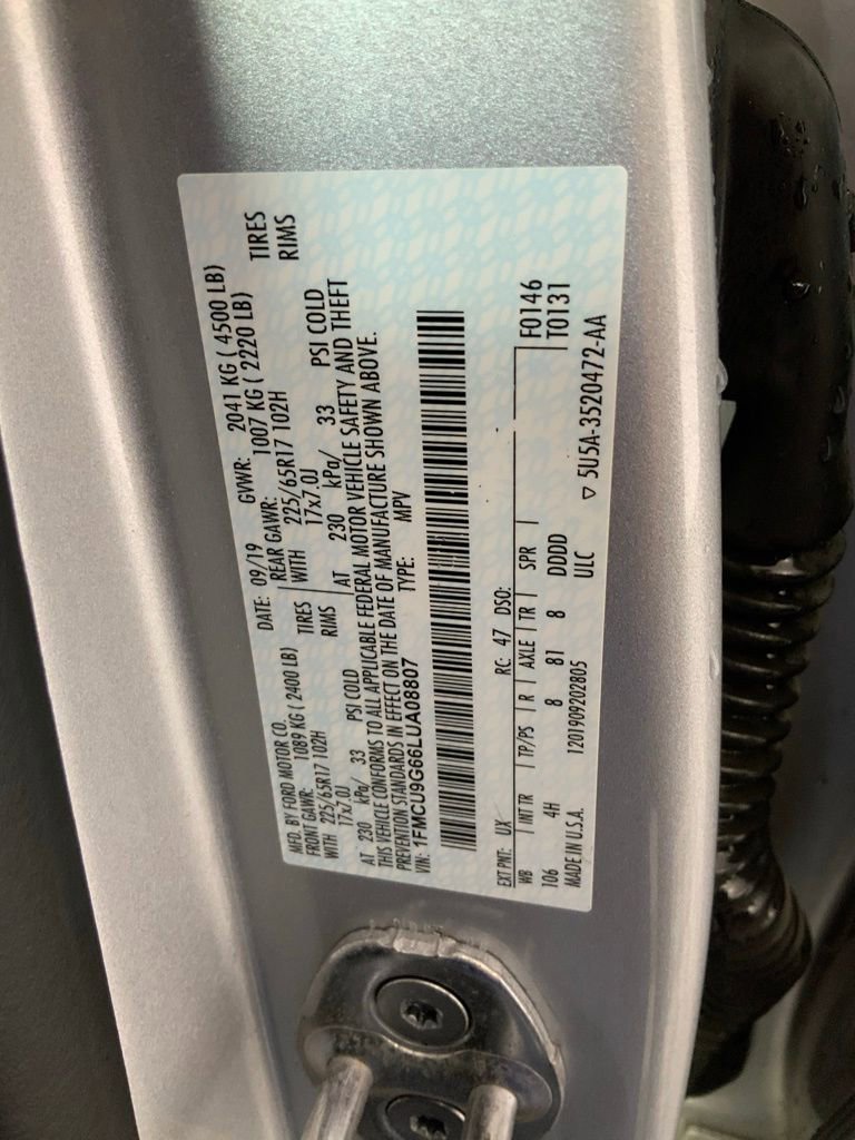 Used 2020 Ford Escape SE image 38