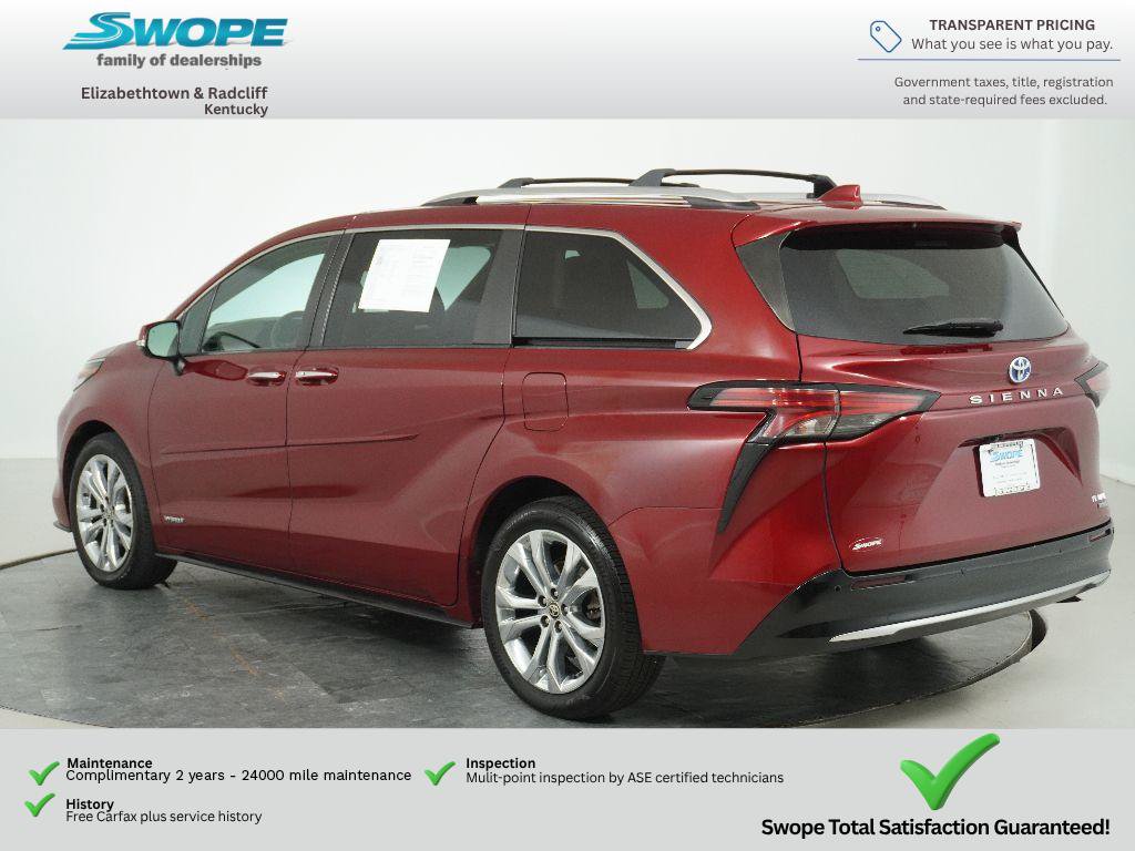 Used 2021 Toyota Sienna Platinum FWD image 5