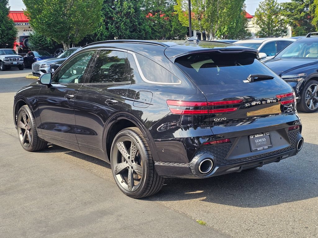 Certified 2025 Genesis GV70 3.5T Sport w/ Sport Advanced Package AWD/4WD image 7