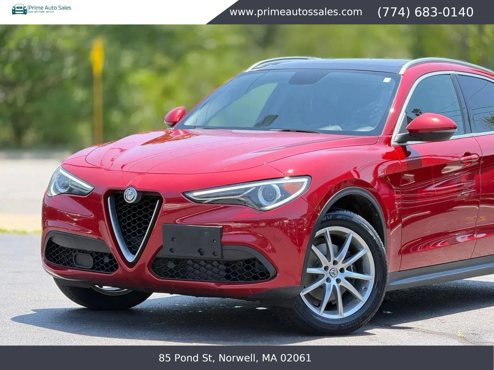 Used 2018 Alfa Romeo Stelvio Ti Lusso AWD/4WD image 5
