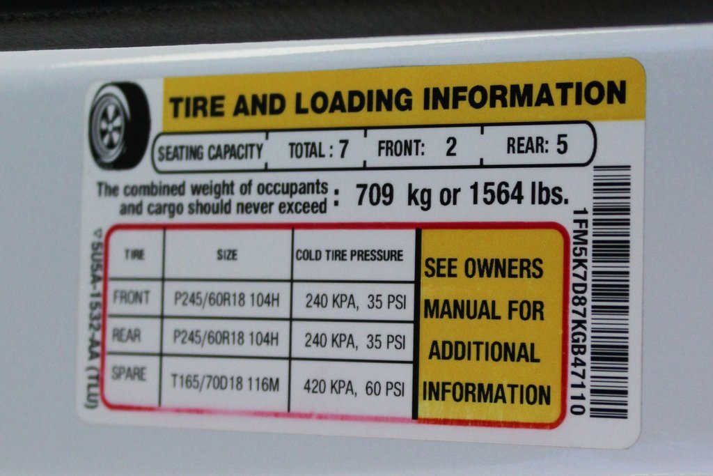 Used 2019 Ford Explorer XLT w/ Equipment Group 201A image 45