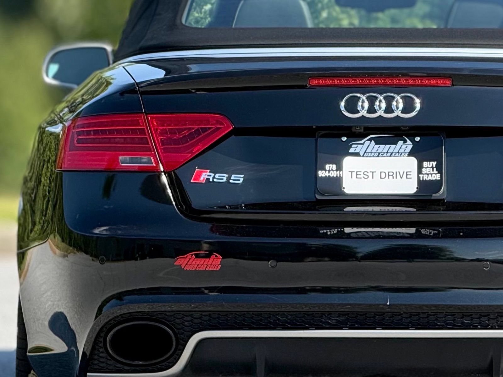 Used 2013 Audi RS 5 Cabriolet w/ Audi MMI Navigation Plus Pkg AWD/4WD image 16