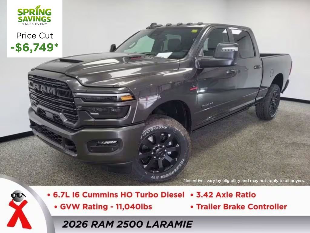 New 2026 RAM 2500 Laramie