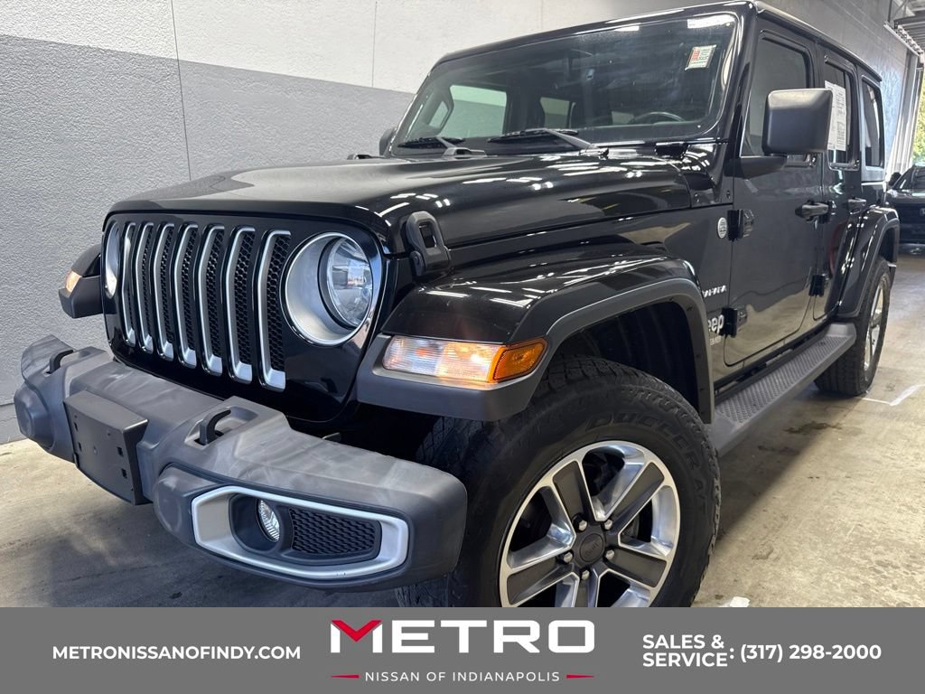 Used 2020 Jeep Wrangler Unlimited Sahara w/ Uconnect 4C Nav & Sound Group