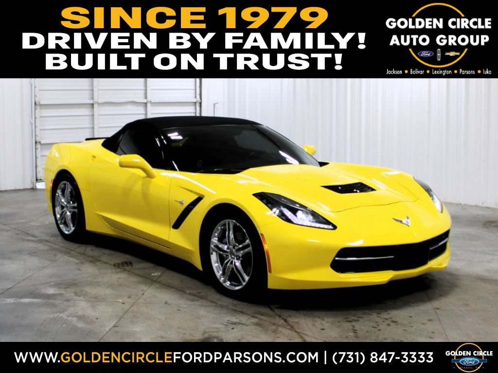 Used 2017 Chevrolet Corvette Stingray Convertible w/ 3LT Preferred Equipment Group RWD 360° Tour