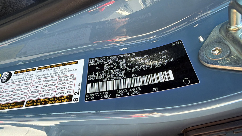 Certified 2025 Toyota Land Cruiser AWD/4WD image 30