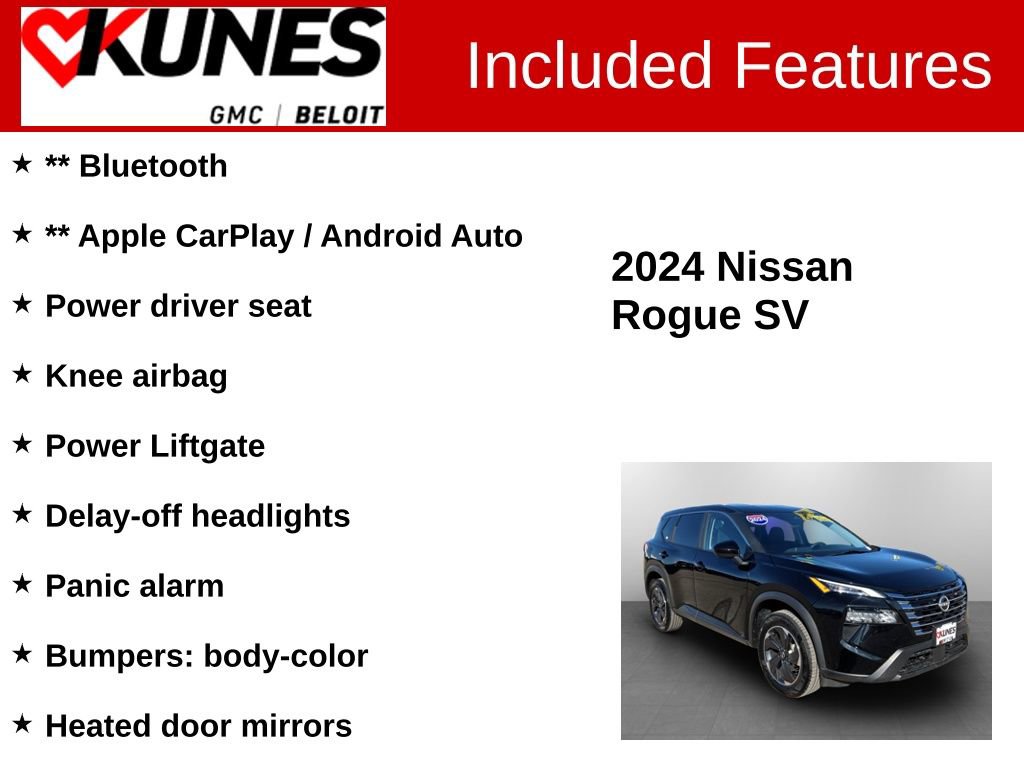 Used 2024 Nissan Rogue SV image 2