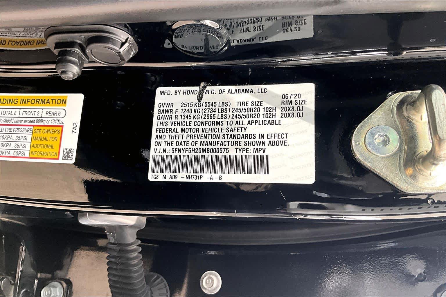 Used 2021 Honda Pilot Special Edition image 34