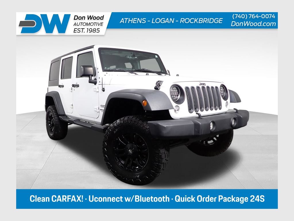 Used 2015 Jeep Wrangler Unlimited Sport w/ Quick Order Package 24S