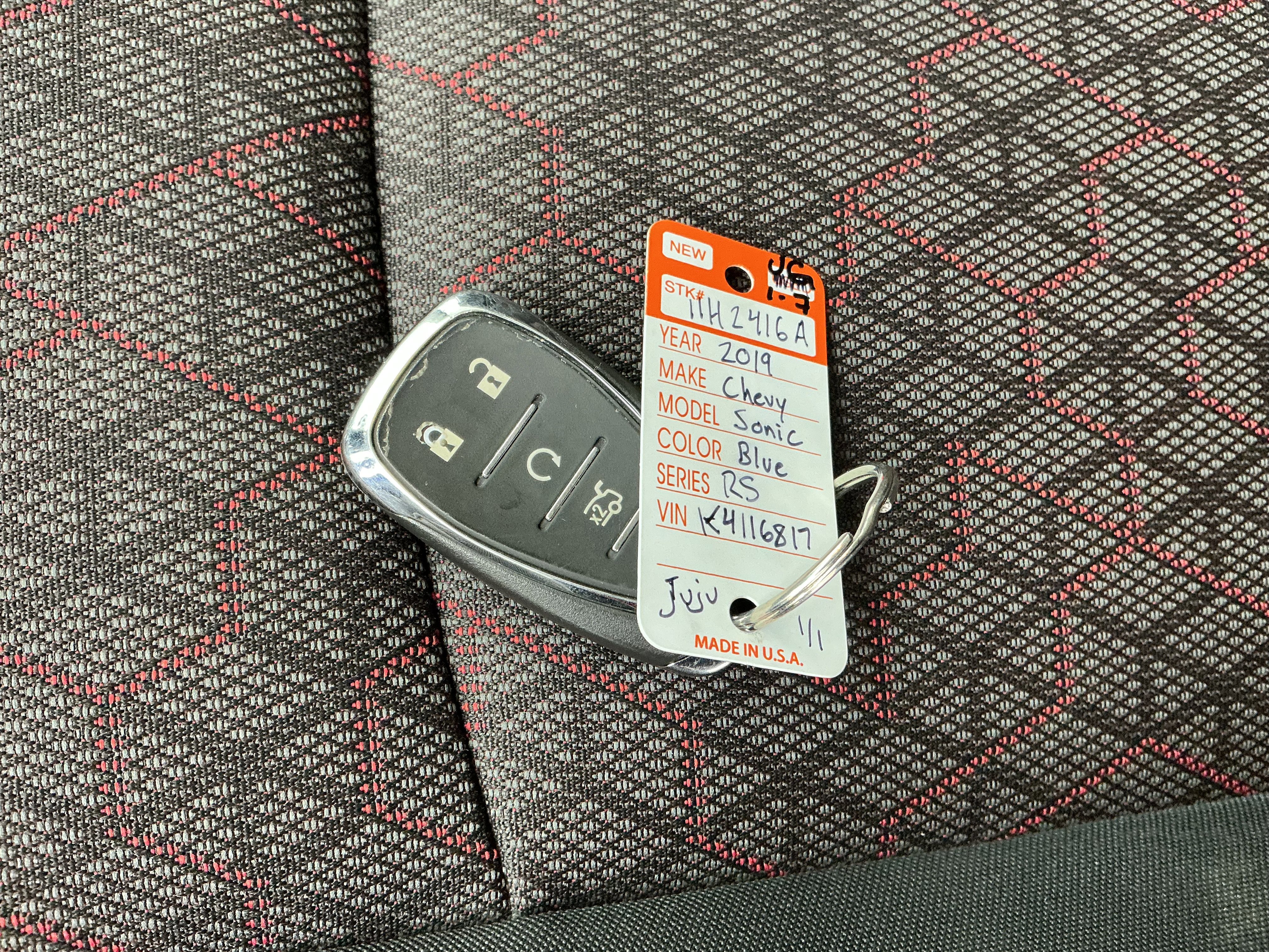 Used 2019 Chevrolet Sonic LT w/ Convenience Package image 7