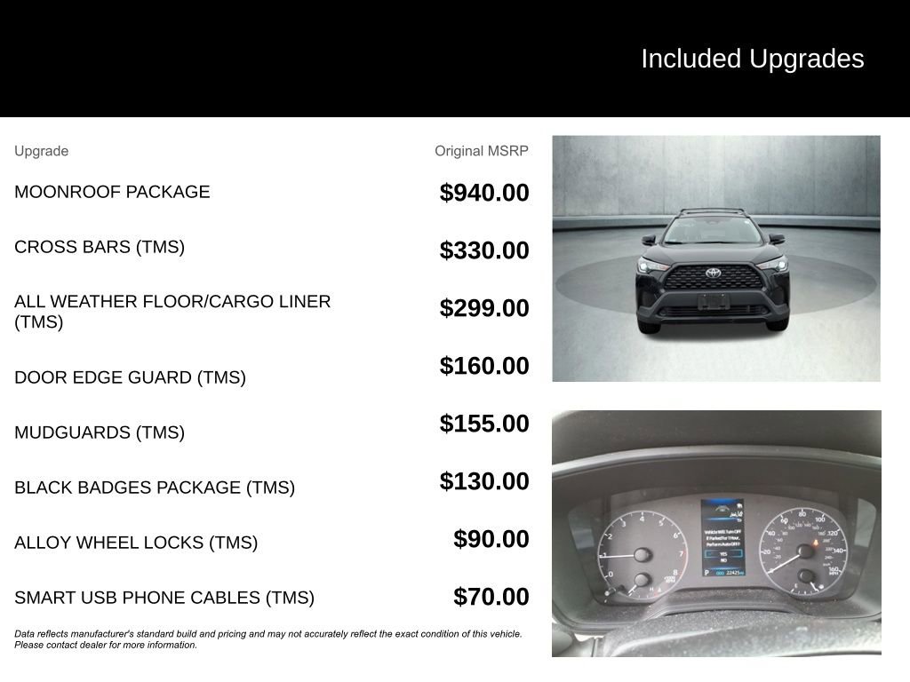 Used 2025 Toyota Corolla Cross LE w/ Moonroof Package image 3