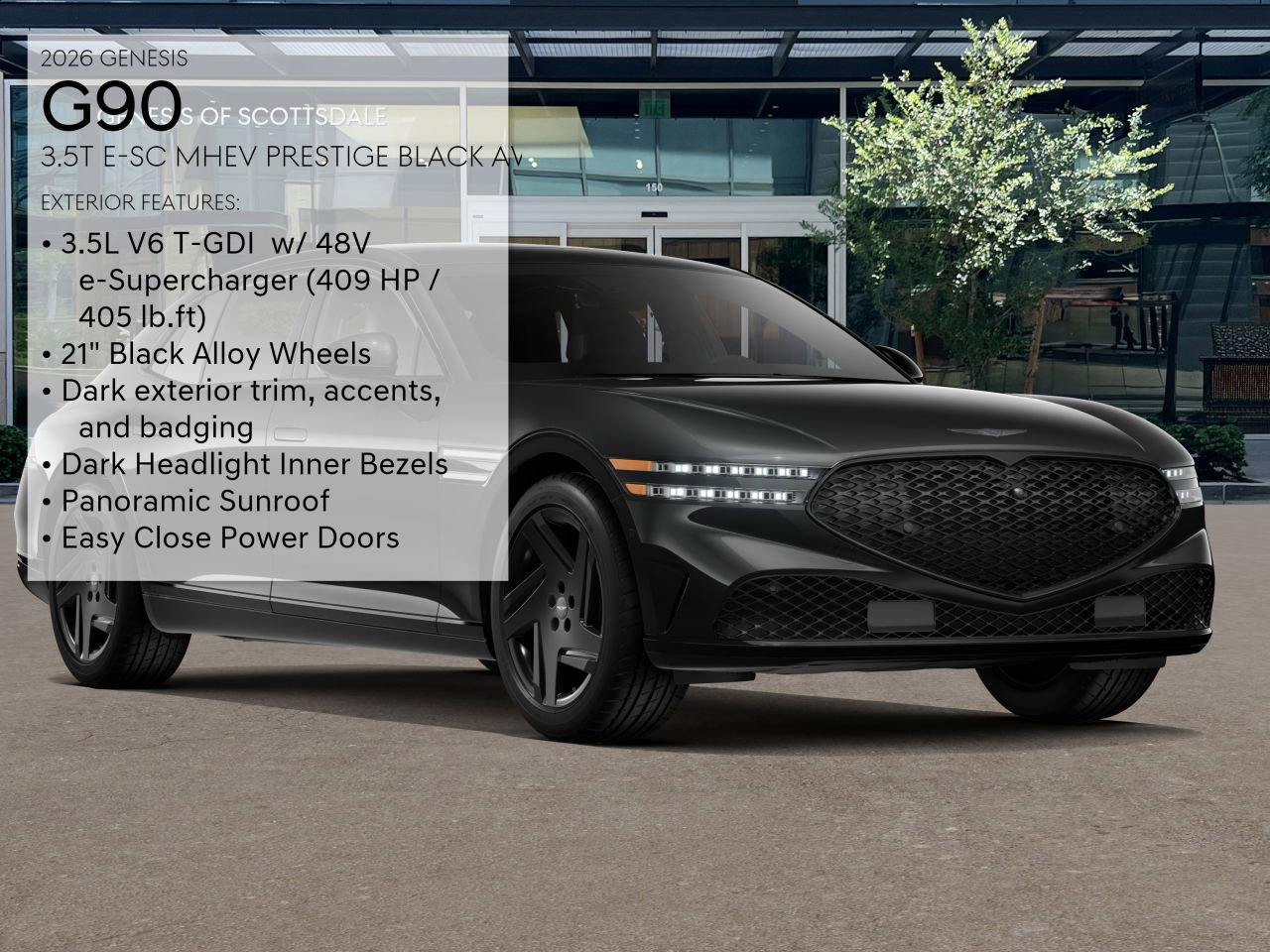 New 2026 Genesis G90 3.5T Prestige image 3