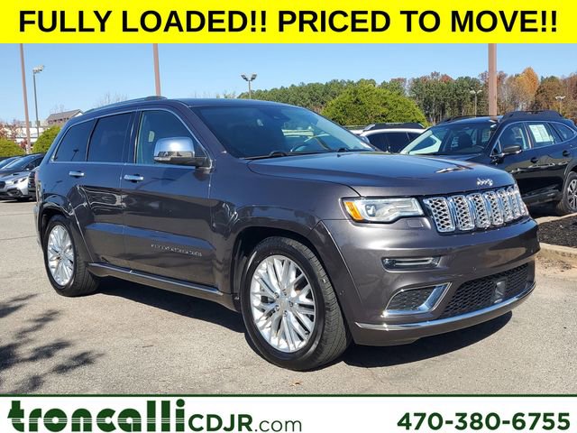 Certified 2018 Jeep Grand Cherokee Summit