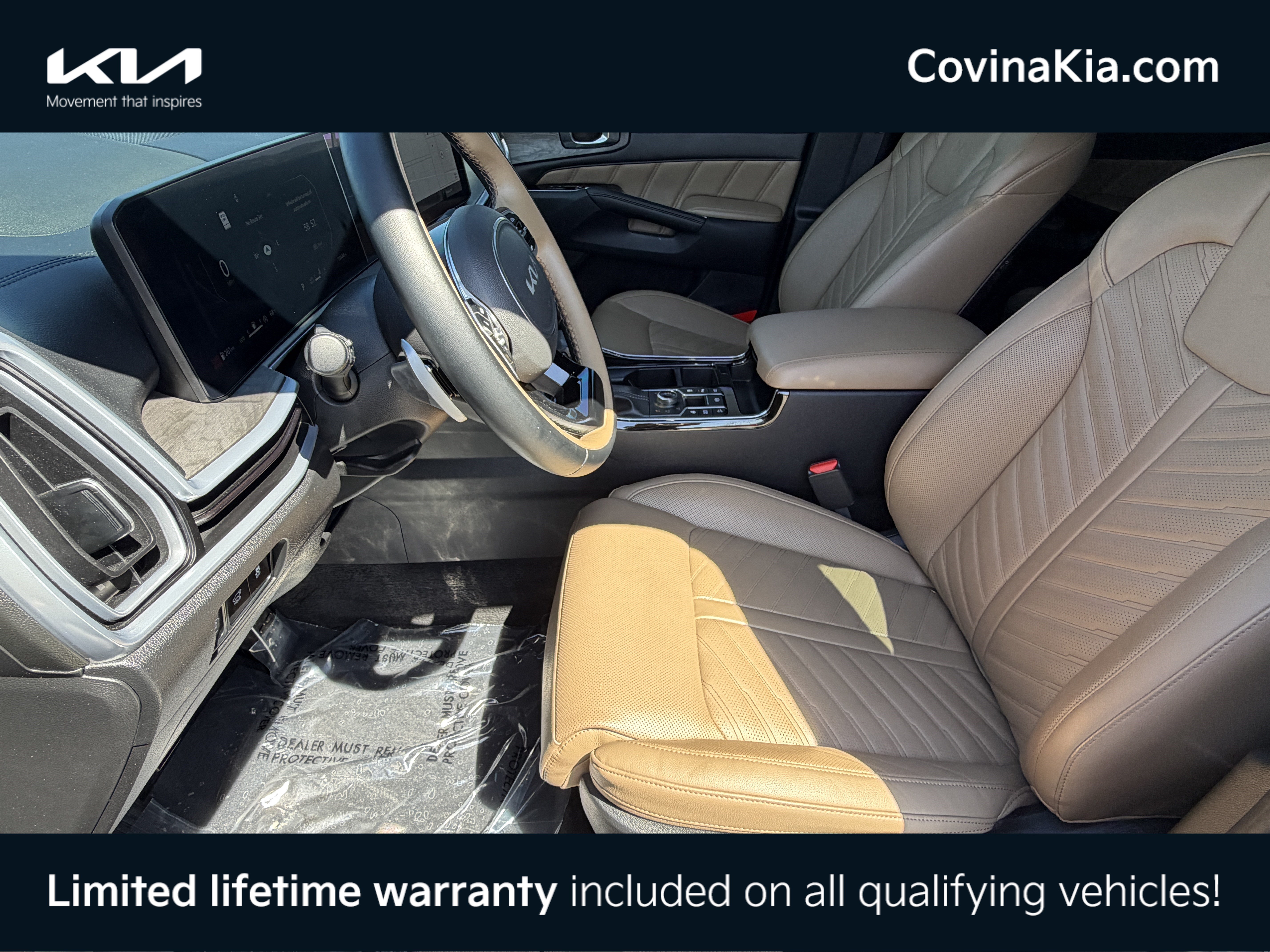 Certified 2025 Kia Sorento SX Prestige w/ Olive Brown Leather Package AWD/4WD image 15