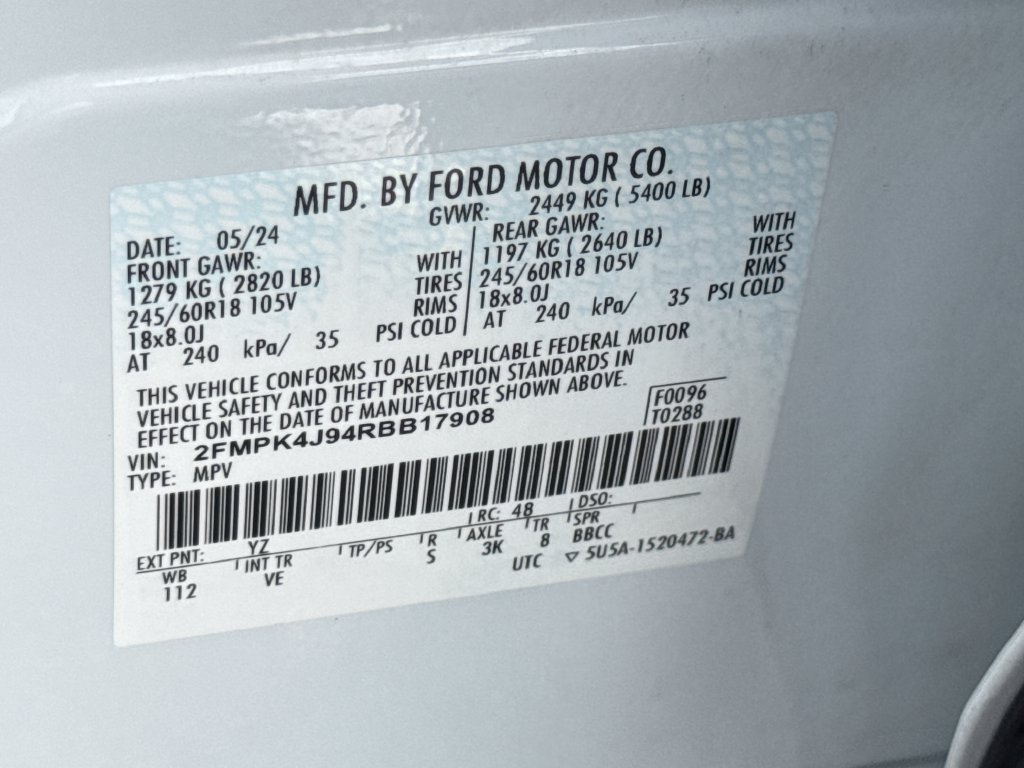 Used 2024 Ford Edge SEL w/ Convenience Package AWD/4WD image 29