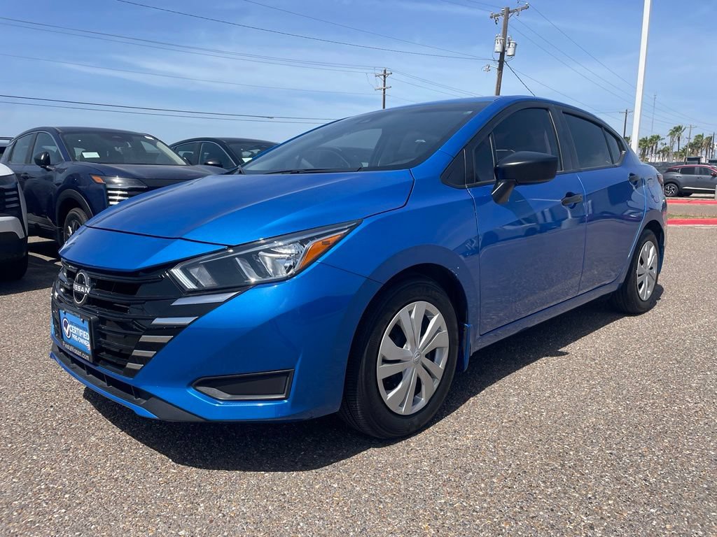 Certified 2024 Nissan Versa S w/ Trunk Package FWD image 3