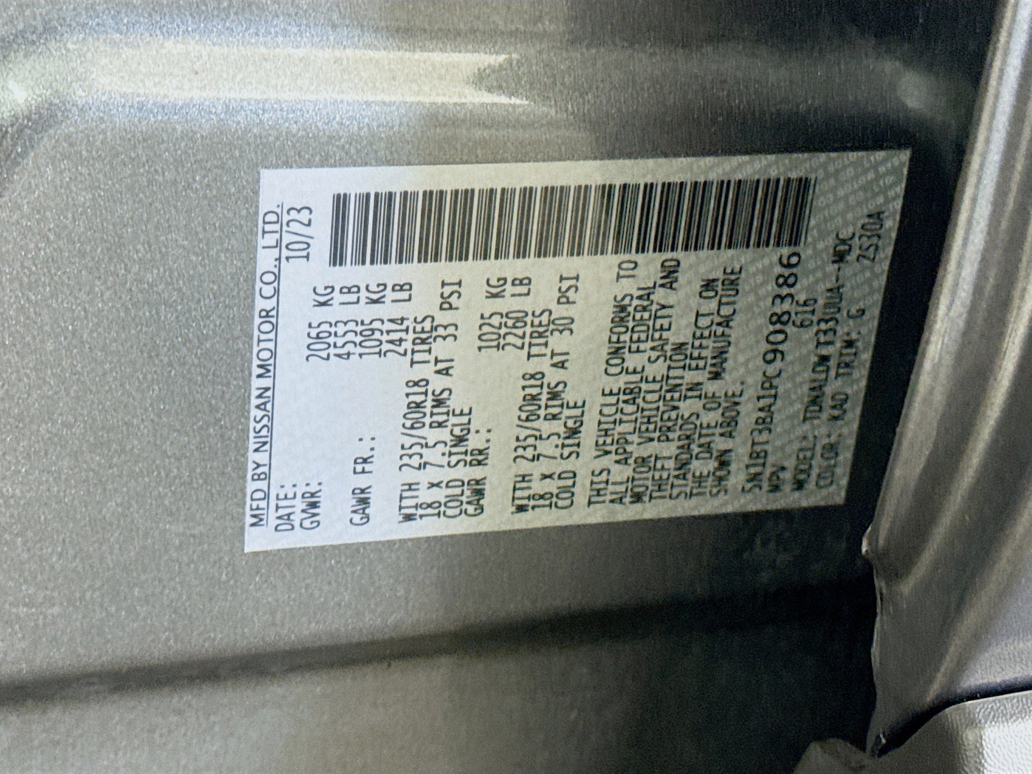 Used 2023 Nissan Rogue SV image 34