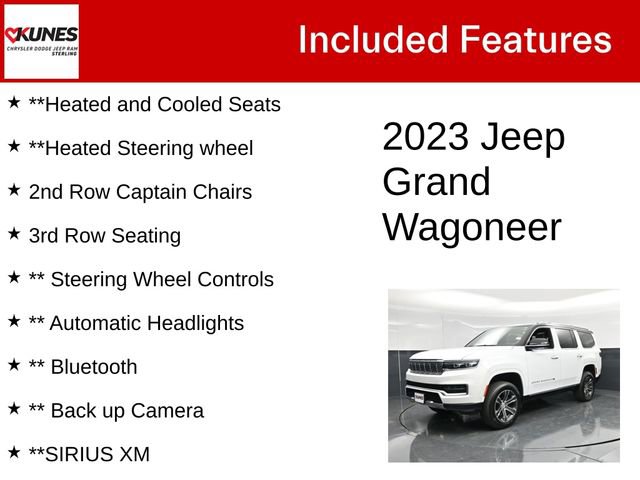 Used 2023 Jeep Grand Wagoneer 4WD image 5