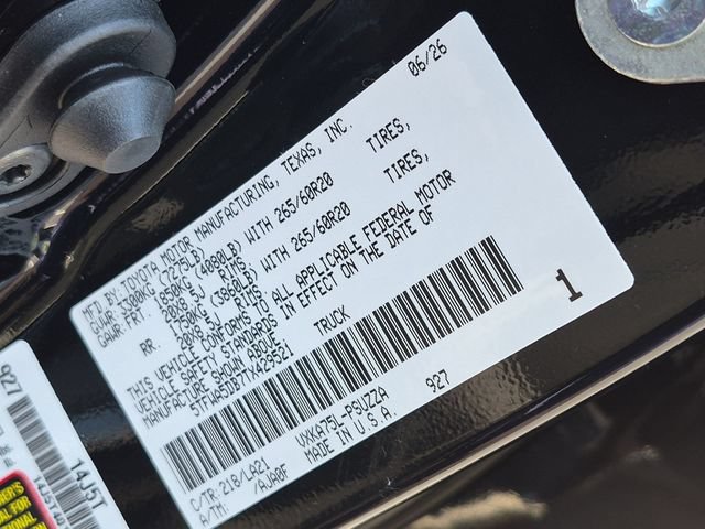 New 2026 Toyota Tundra Platinum AWD/4WD image 31