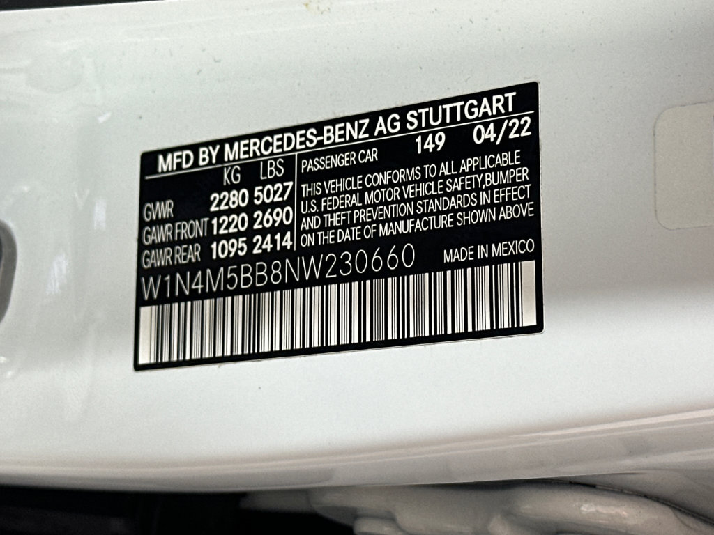 Used 2022 Mercedes-Benz GLB 35 AMG 4MATIC image 9