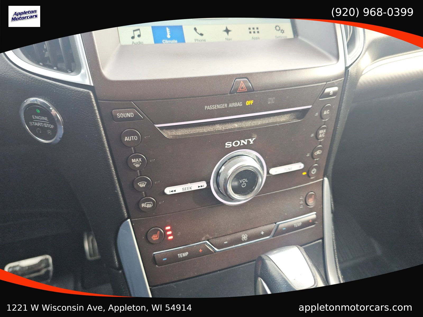 Used 2017 Ford Edge Sport w/ Canadian Touring Package image 18