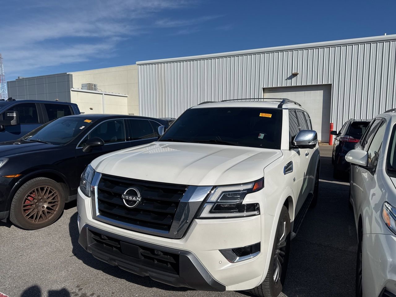 Used 2022 Nissan Armada Platinum w/ Captain's Chairs Package video 1