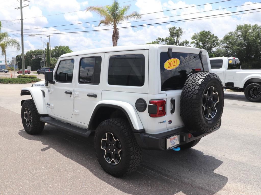 Used 2021 Jeep Wrangler Unlimited Rubicon 4xe w/ Cold Weather Group AWD/4WD image 10