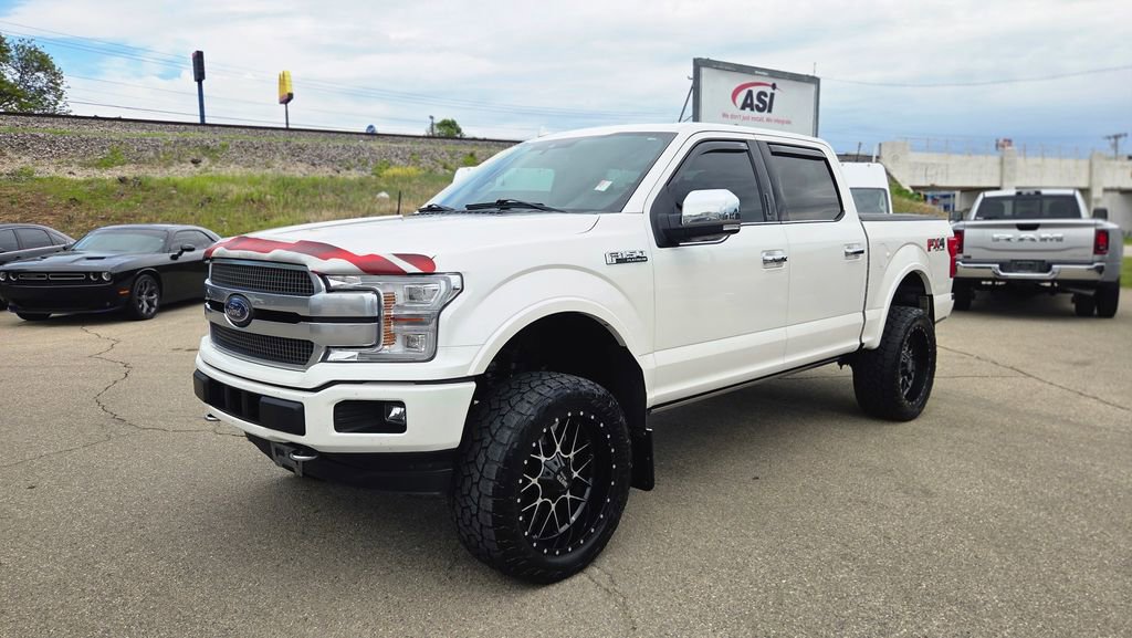 Used 2018 Ford F150 Platinum w/ Technology Package AWD/4WD image 3