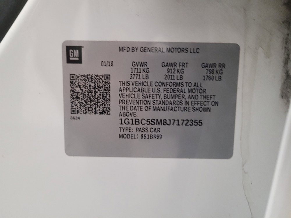 Used 2018 Chevrolet Cruze LS FWD image 33