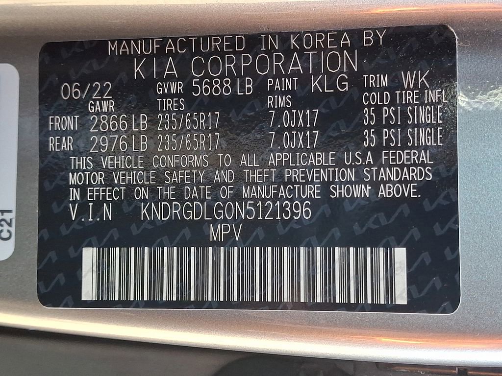 Certified 2022 Kia Sorento S AWD/4WD image 28