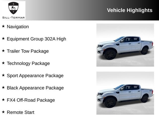 Certified 2021 Ford Ranger XLT w/ Equipment Group 302A High image 2