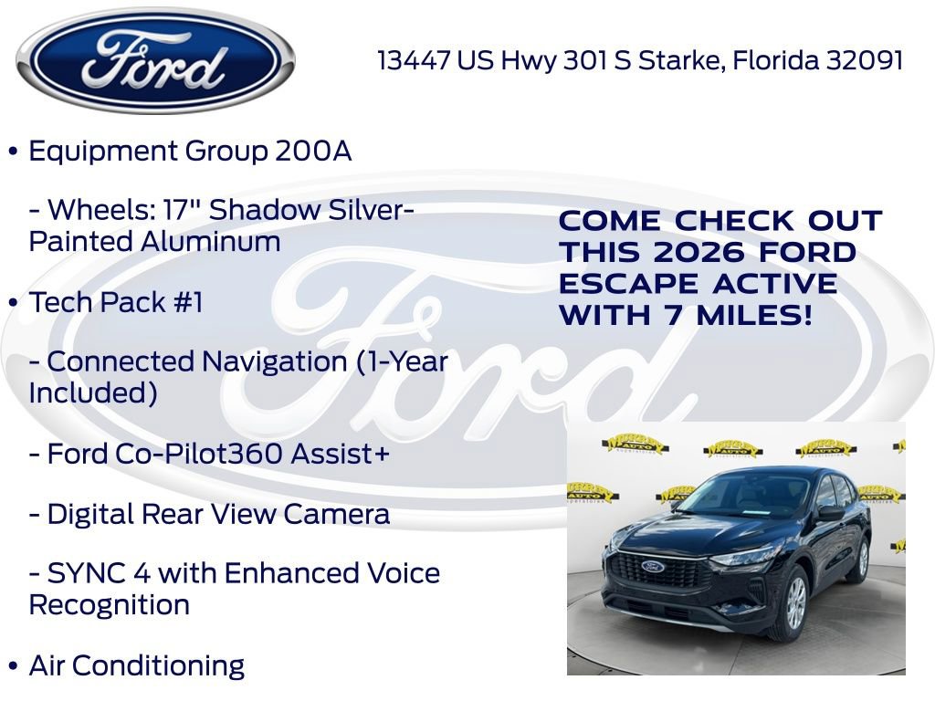 New 2026 Ford Escape Active w/ Tech Pack #1 FWD image 15
