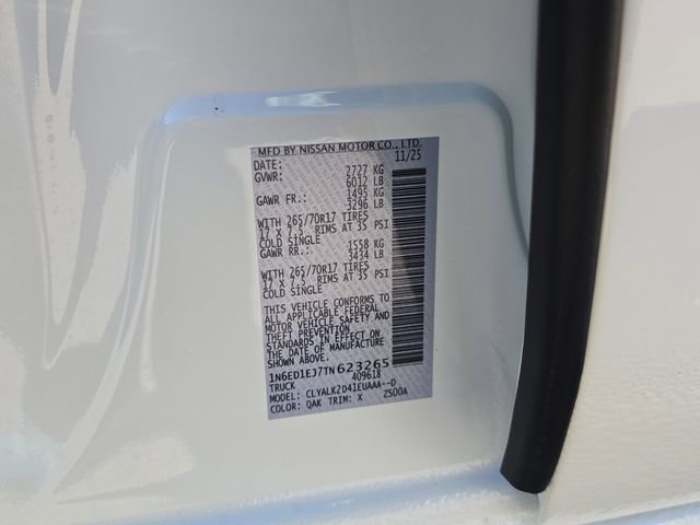 New 2026 Nissan Frontier Pro-X w/ Tow Package RWD image 36