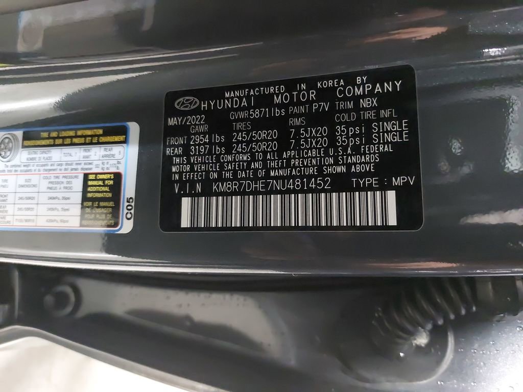 Used 2022 Hyundai Palisade Calligraphy image 37