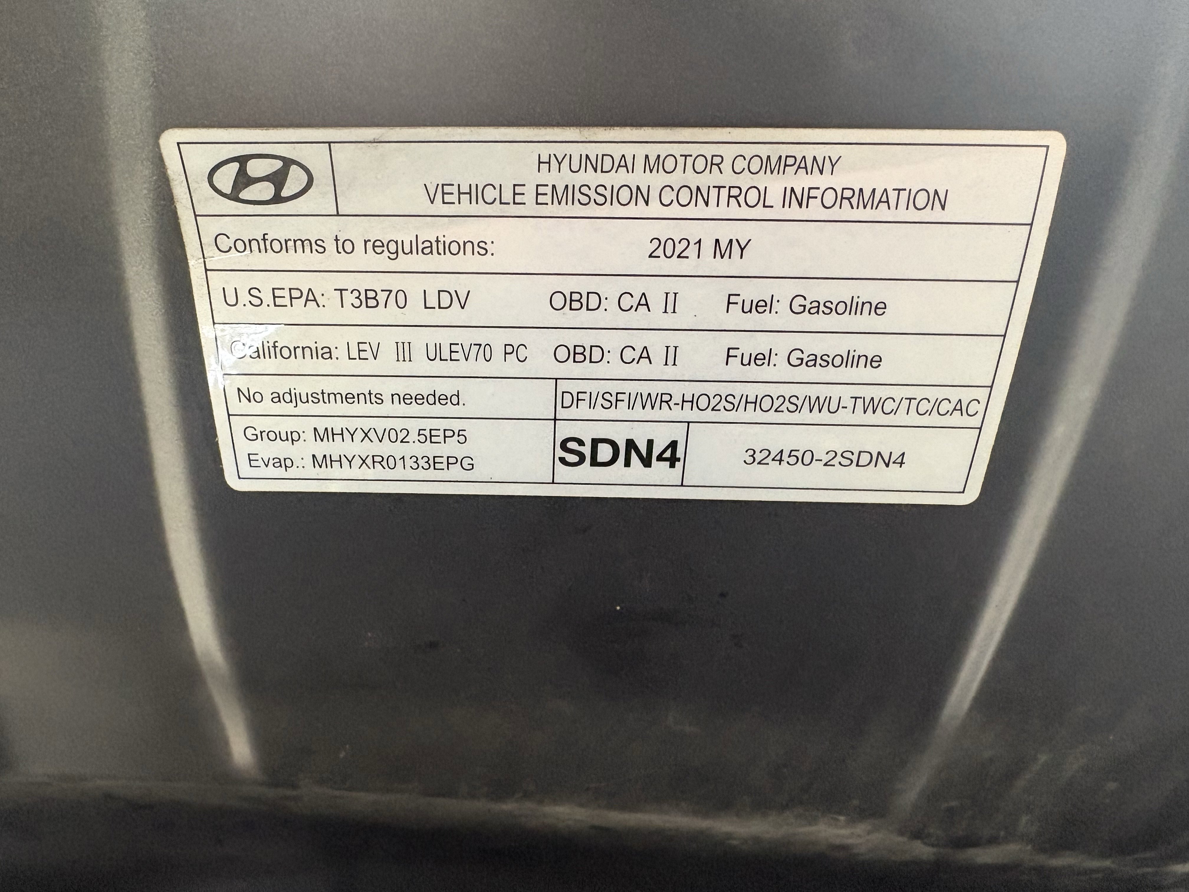 Used 2021 Hyundai Sonata N Line FWD image 41