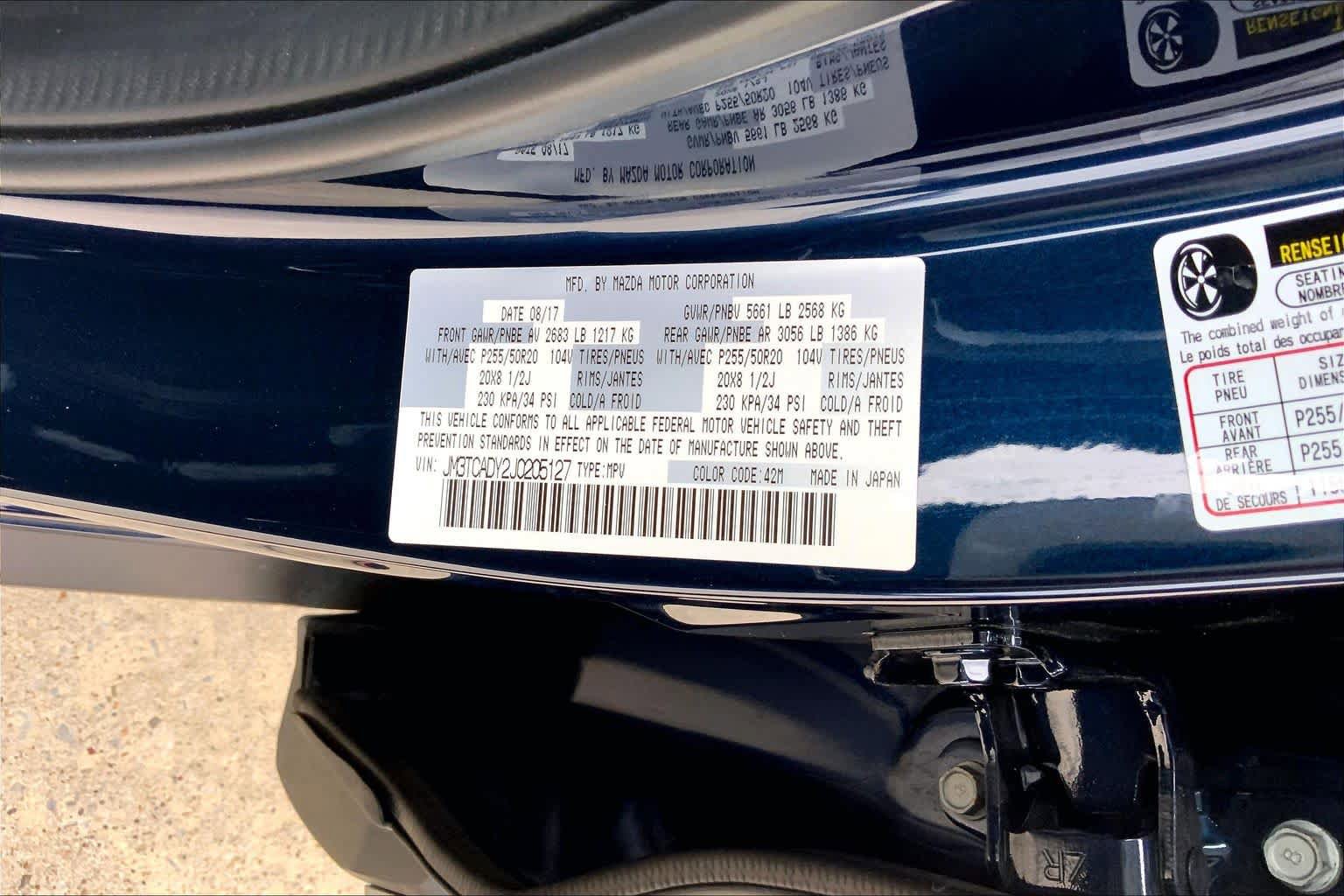 Used 2018 MAZDA CX-9 Grand Touring FWD image 31