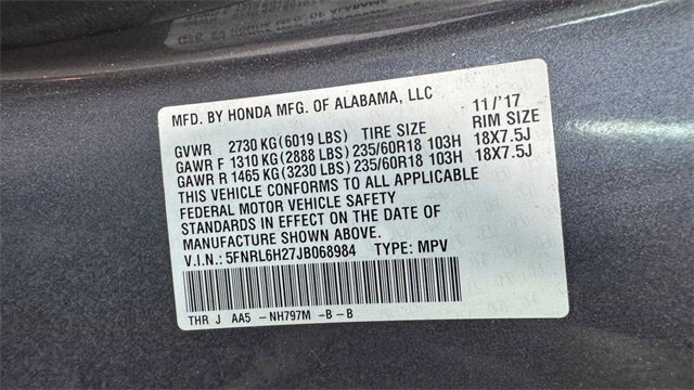 Used 2018 Honda Odyssey LX image 35