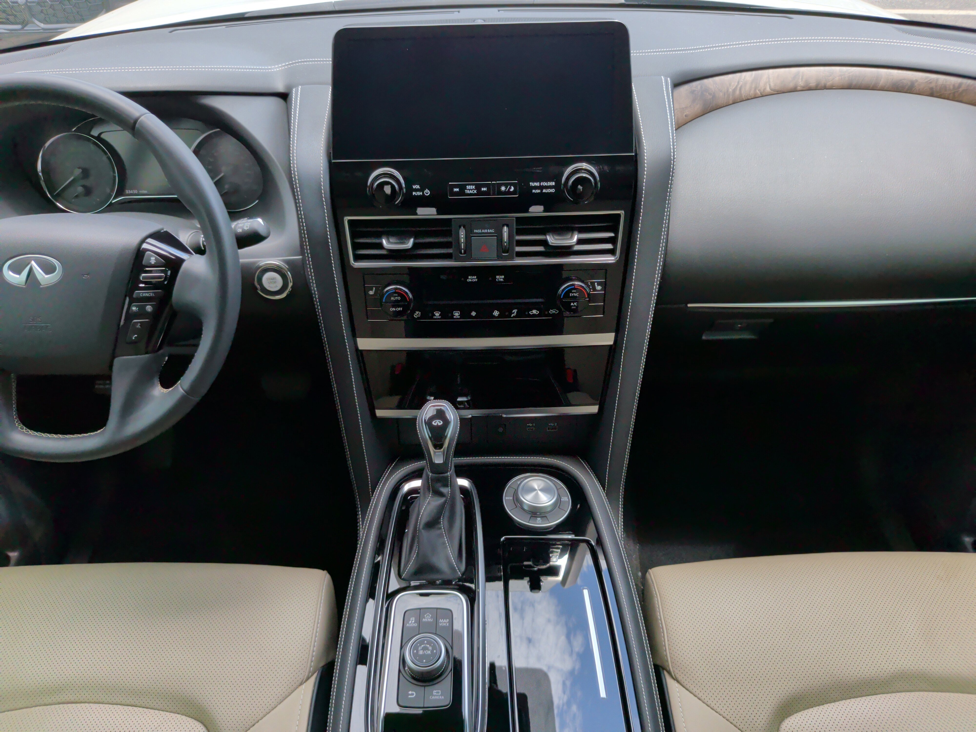 Used 2023 INFINITI QX80 Premium Select w/ Cargo Package AWD/4WD image 33