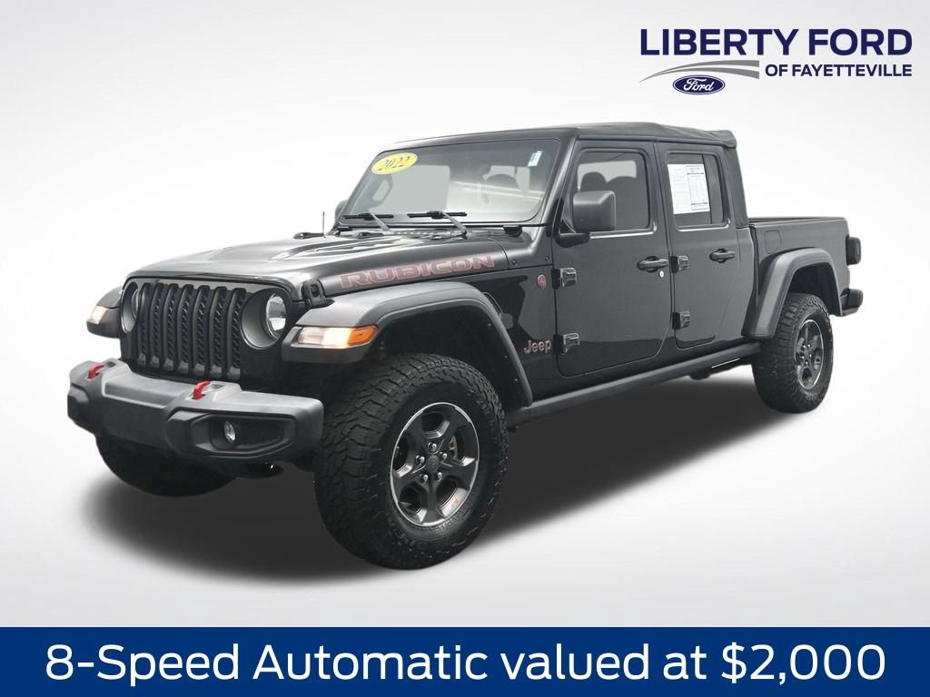 Used 2022 Jeep Gladiator Rubicon w/ Cold Weather Group AWD/4WD image 1
