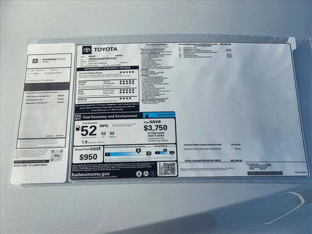 New 2026 Toyota Prius Limited image 17