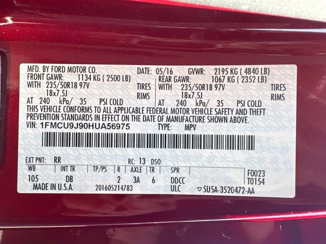Used 2017 Ford Escape Titanium AWD/4WD image 30