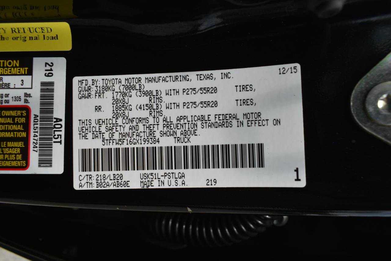 Used 2016 Toyota Tundra Limited RWD image 47