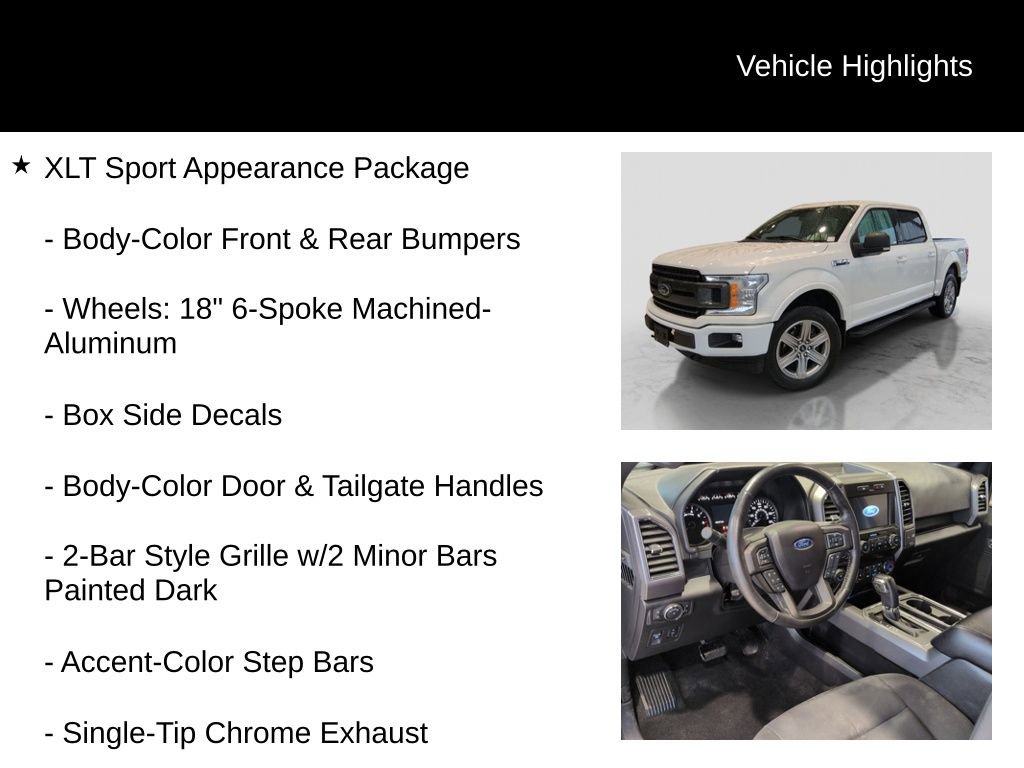 Used 2019 Ford F150 XLT w/ Equipment Group 302A Luxury image 16