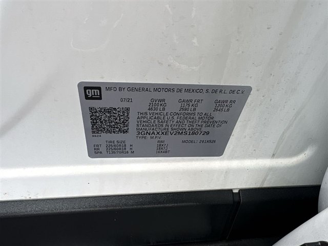 Certified 2021 Chevrolet Equinox Premier AWD/4WD image 32